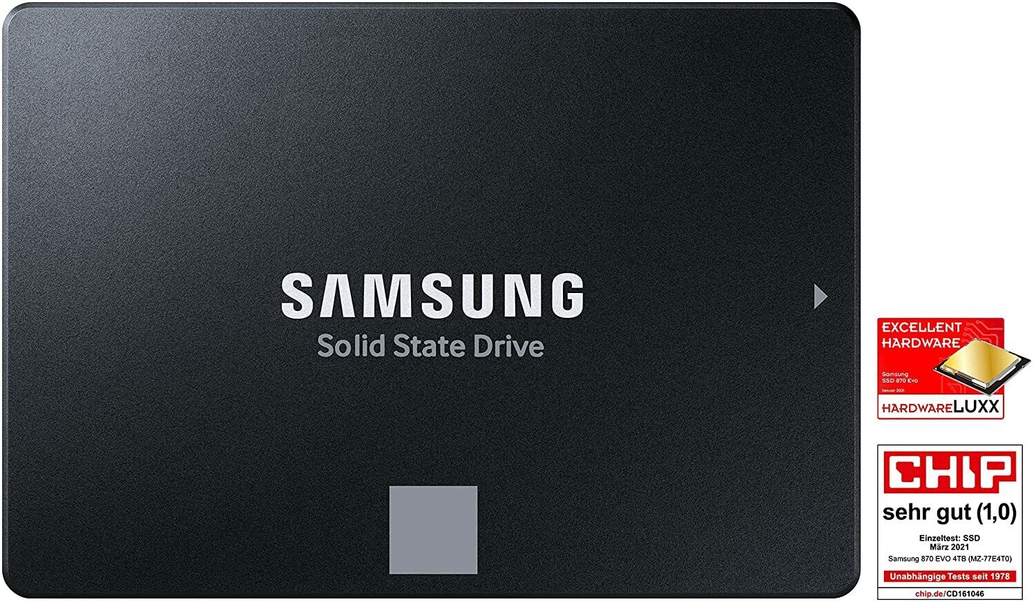 HARD DISK Samsung MZ-77E1T0B/EU Unità SSD Interna 870 EVO 1 TB NUOVO FATTURABILE