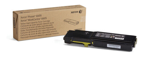 Xerox Cartuccia toner Giallo da 6.000 pagine per Phaser 6600 / WorkCentre 6605 (
