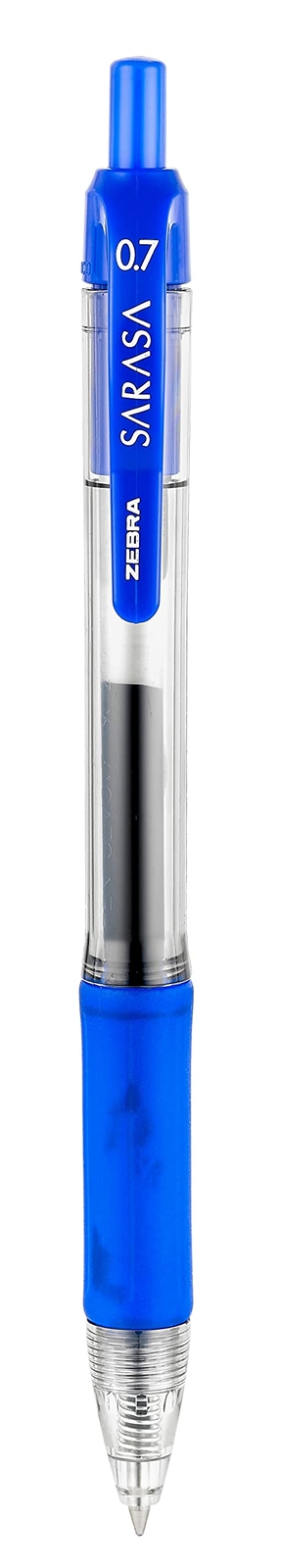 ZEBRA Pen Sarasa Coloured Pens, Fine Point Gel Pens For Adult Colouring, Smear-P