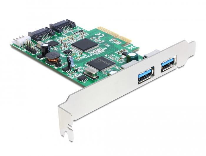 Delock PCI Express Karrte a USB 3.0 / SATA 6 GB / S