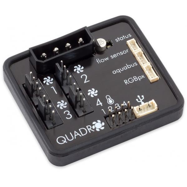 aqua computer QUADRO Controller per Fan PWM / LED RGBpx