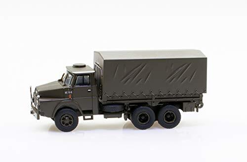 Arwci ACE-1/87 Henschel LKW HS 3-14 6x6, Plane Geschlossen Die-Cast, (g0Z)