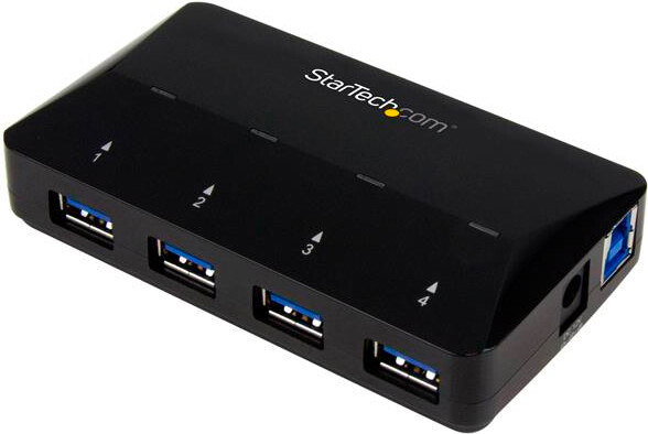 Hub USB 3.0 a 4 Porte con Porta di Ricarica Dedicata ST53004U1C  Startech