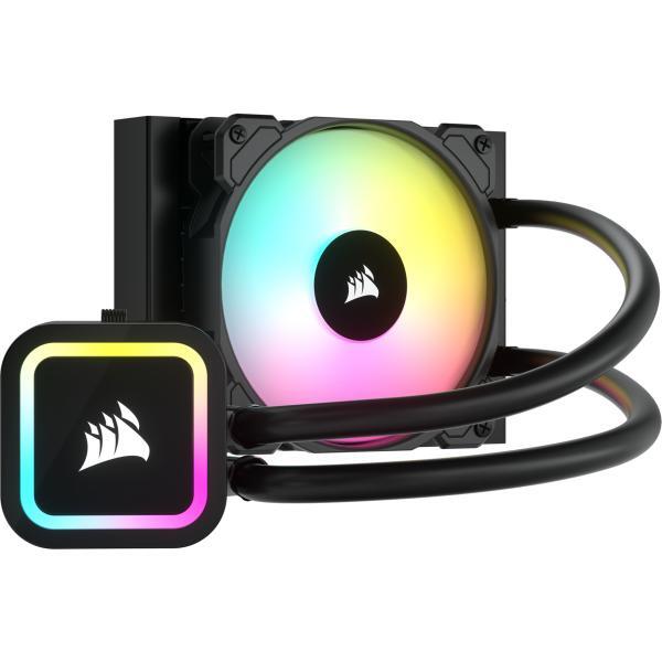 Corsair iCUE H60x RGB ELITE AIO Liquid CPU Cooler - 120 mm, Nero