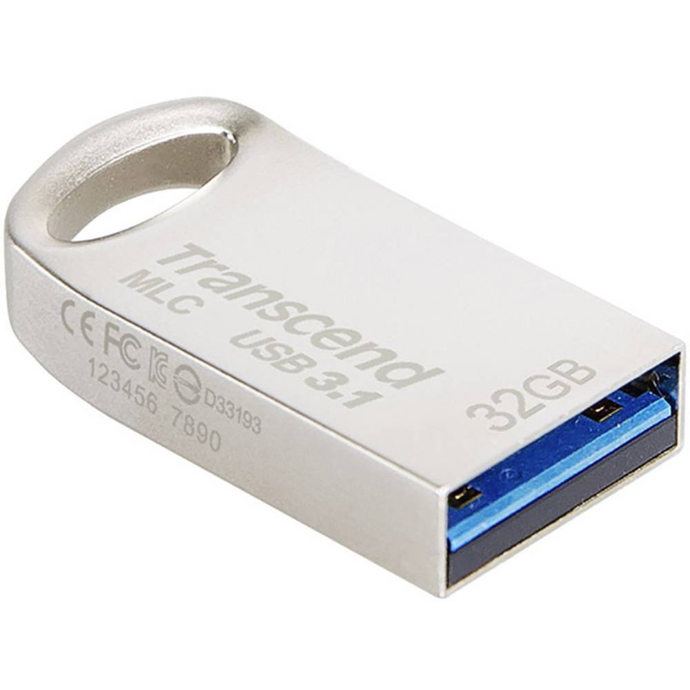 Transcend JetFlash® 720S MLC Chiavetta USB 32 GB Argento TS32GJF720S USB 3.2