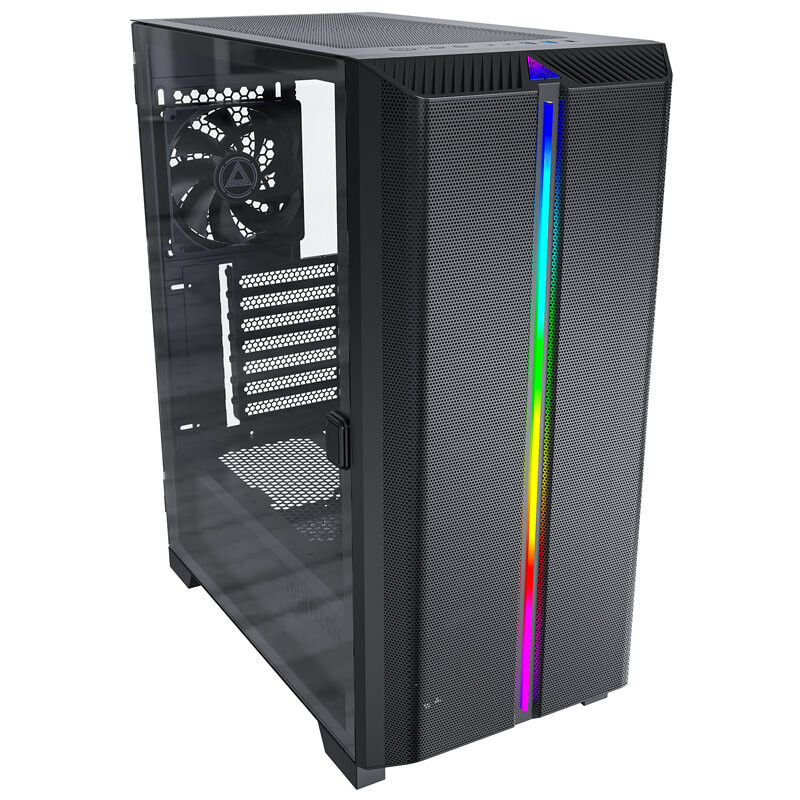 Montech SKY ONE Lite, Mid-Tower, Vetro Temperato - Nero