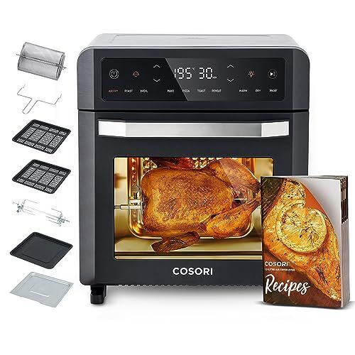 COSORI Friggitrice ad Aria 12 Litri, Forno Elettrico, Doppia (v6b)