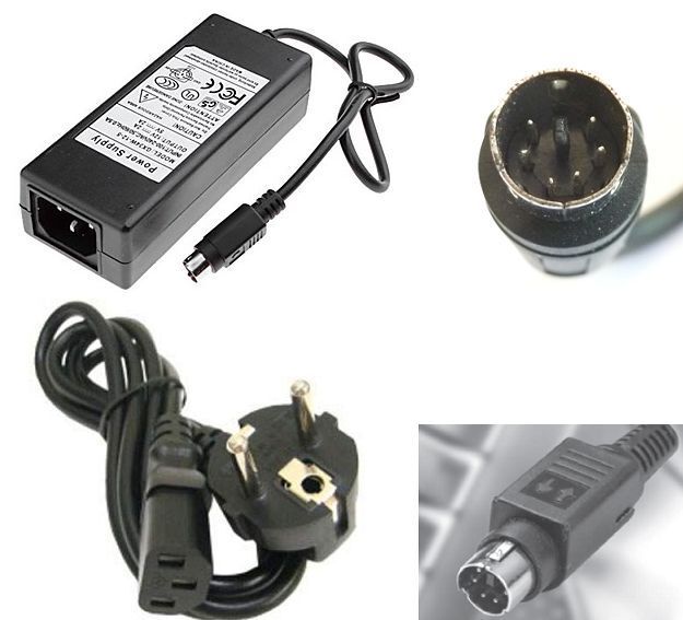 me Alimentazione adattatore 5 12V 2+2A spinotto jack 6 poli ps2 power supply bo