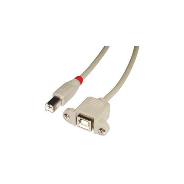 Prolunga USB 2.0 Tipo B M/F 1m
