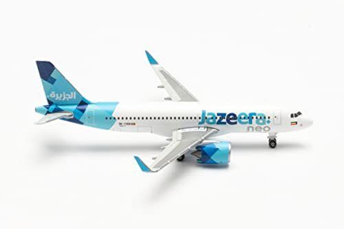 Herpa aeromodello Airbus A320neo Jazeera Airways, 9K-CBB Scala 1:500 - (H5k)