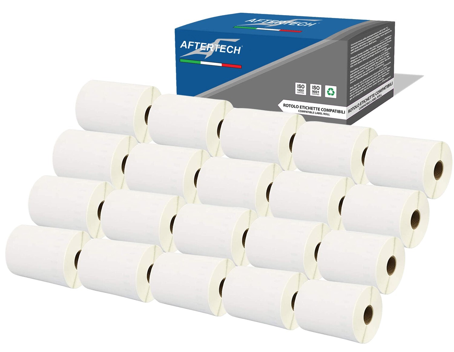 20x 4XL 104*159mm ROTOLI ETICHETTE COMPATIBILI DYMO LABELWRITER 1744907 S0904980