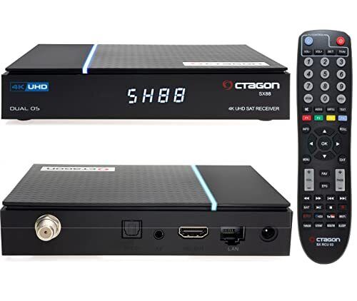 Octagon SX88 V2 4K UHD S2+IP 5G Wi-Fi DUAL OS (D2P)