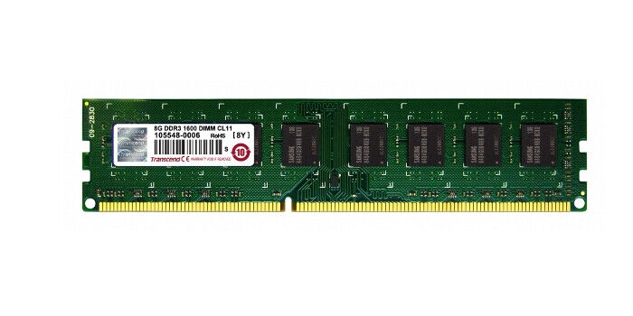 Transcend Memoria RAM 8 GB DDR3 1600 MHz 240-pin DIMM - TS1GLK72V6H