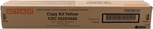 UTAX 652511016 TONER ORIGINALE GIALLO CDC 5520/CDC 5525/206ci/256ci DCC 6520