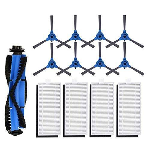 Kit Filtro Spazzola Laterale Rullo Per Bagotte BG600 BG700 BG800 Robot (y9I)