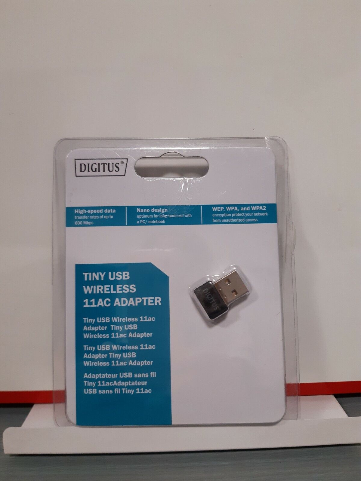 DIGITUS TINY USB WIRELESS 600AC ADAPTER USB 2.0 802.11ac DN-70565