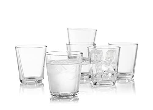 Eva Solo 567422 - Set di 12 bicchieri in vetro temperato, 250 ml, colore: (B0D)