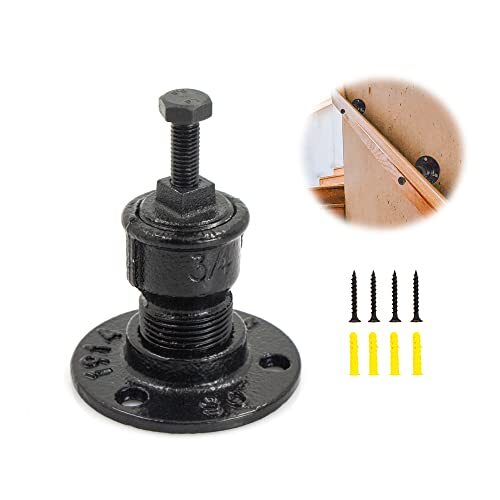 Corrimano Legno Supporto Scale Staffe - Staffa per corrimano scala nera (Y2B)