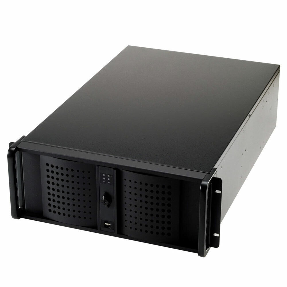 INL Server Industial Case 19" 4U 688mm senza alimentatore nero Fantec TCG-4860X