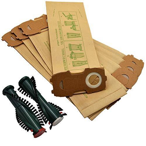20 sacchetti per aspirapolvere Kobold 118 119 120 121 122 + spazzole di (G7O)