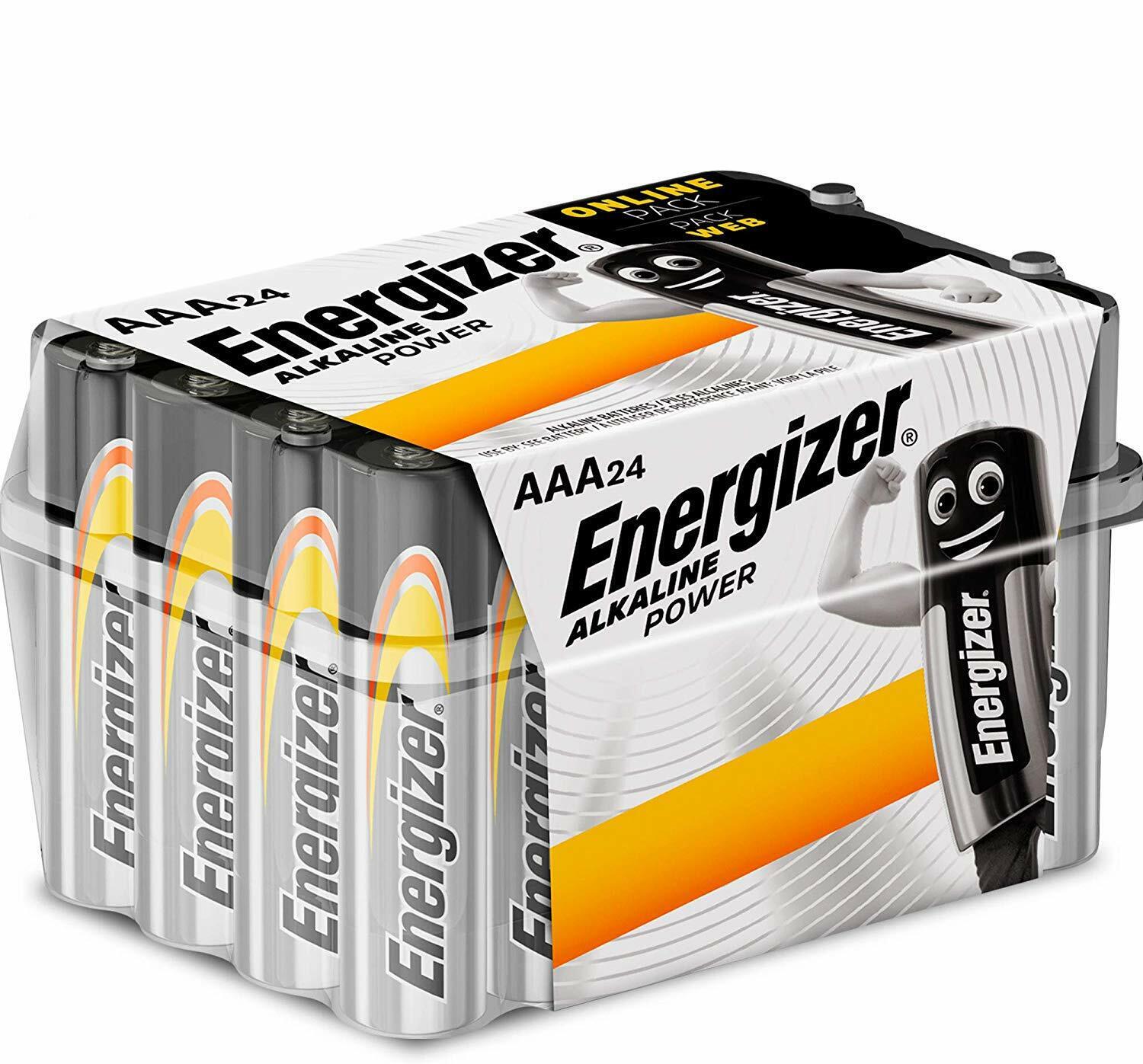 Energizer alcalina Power batterie AAA, 24 pezzi (V4h)