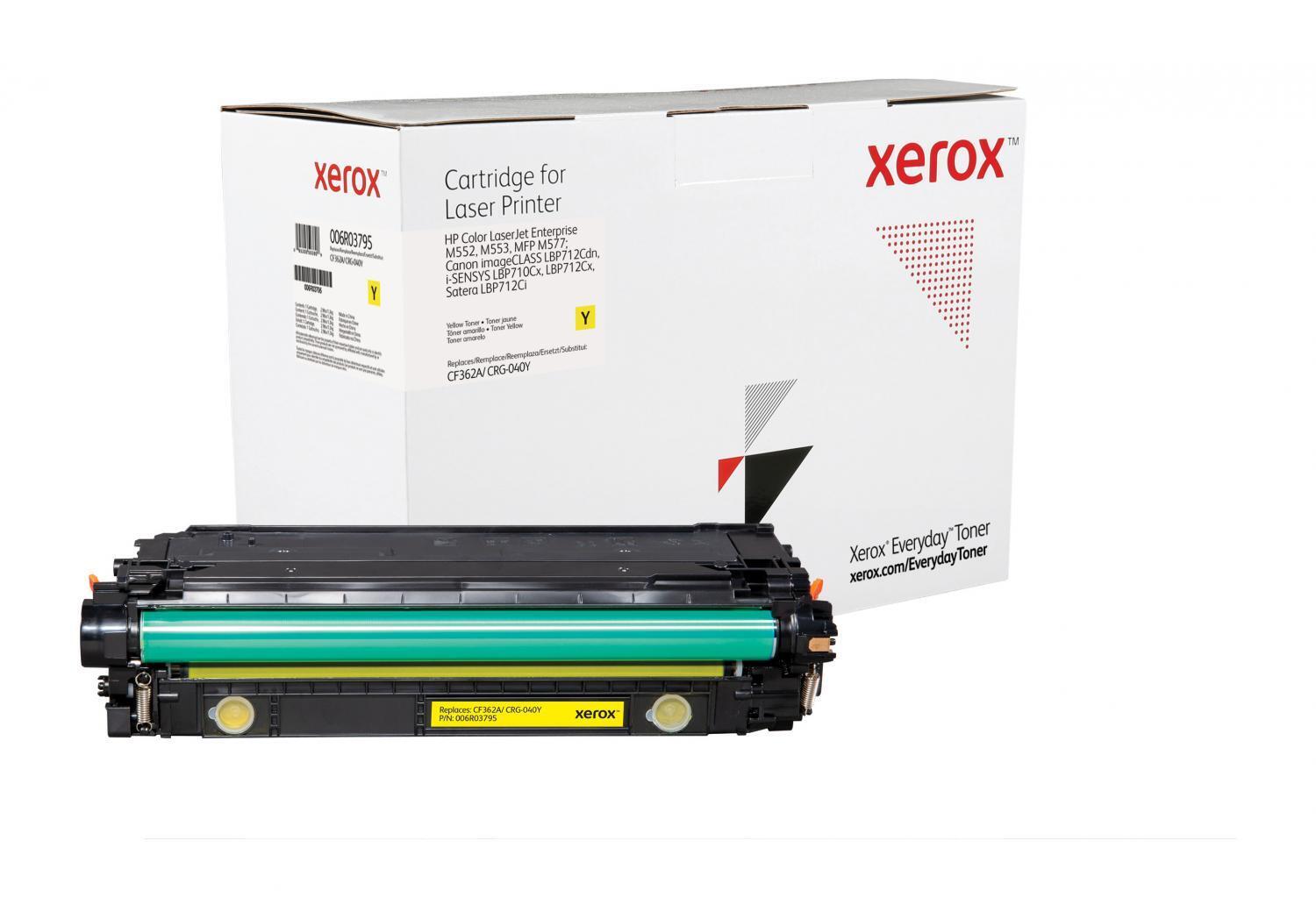 Xerox Cartuccia Toner Giallo Compatibile con 508A CF362A/ CRG-040Y 006R03795