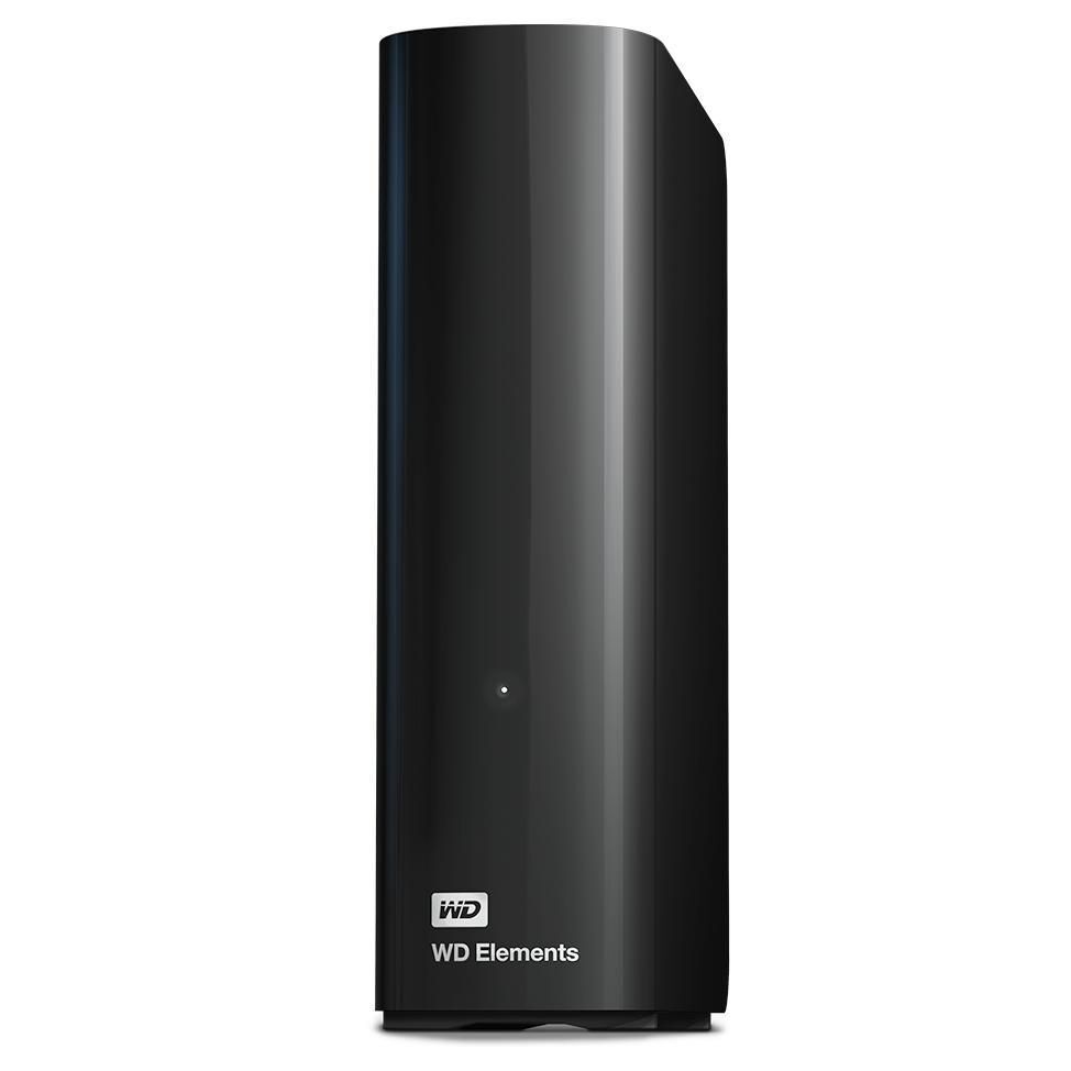 WD WDBWLG0080HBK Elements Disco Rigido Esterno 8000GB Usb 3.0 Nero Wdbwlg0080hbk