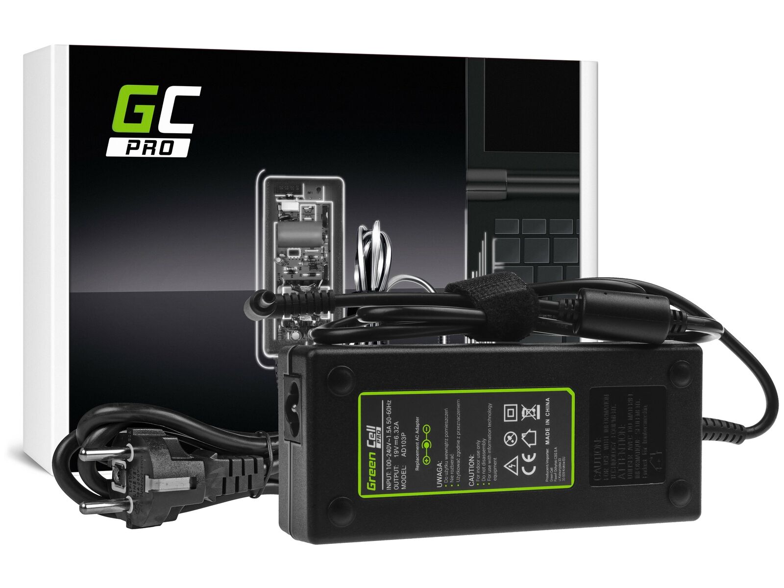 Green Cell PRO Charger  AC Adapter per Asus N501J N501JW Zenbook Pro UX501 UX501