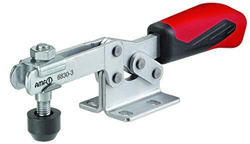 Amf 6830-93047 Attrezzo di Bloccaggio Orizzontale, Argento/Rosso/Nero (r2A)
