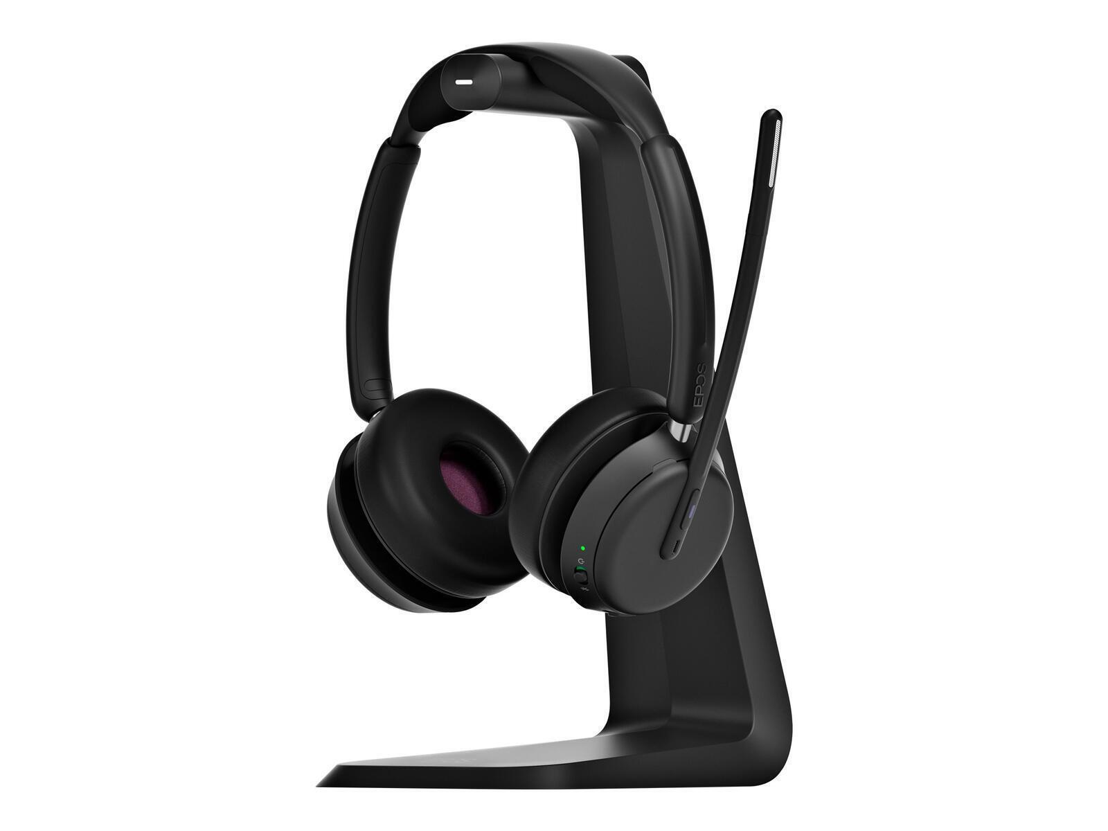 EPOS Impact 1061T (auricolare Bluetooth bilaterale, stazione di ricarica, Team M