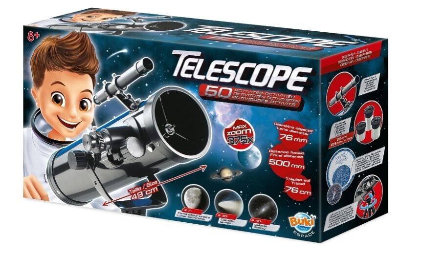 Telescopio 50 attività, Multicolore, TS008B (I8Z) BUKI FRANCE