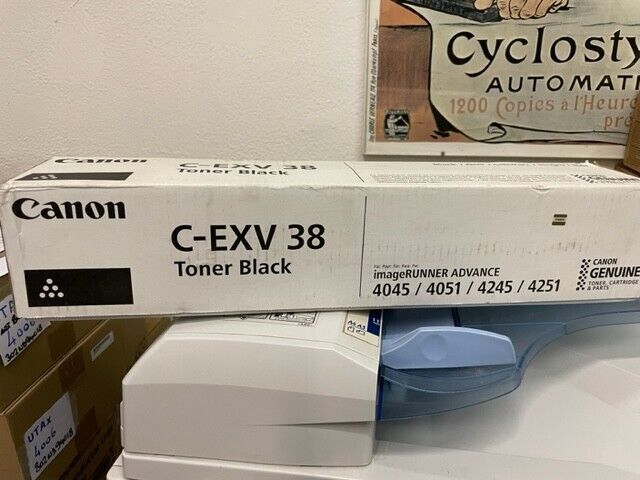 TONER  ORIGINALE CANON C-EXV 38 4045i 4051i 4245i 4251i  34200 PAGINE