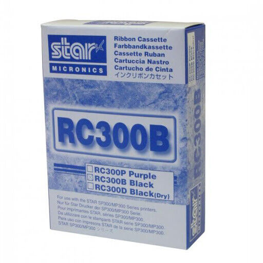 Star Micronics a Nastro Ribbon Printer Per Star Sp300/Mp300 Nero