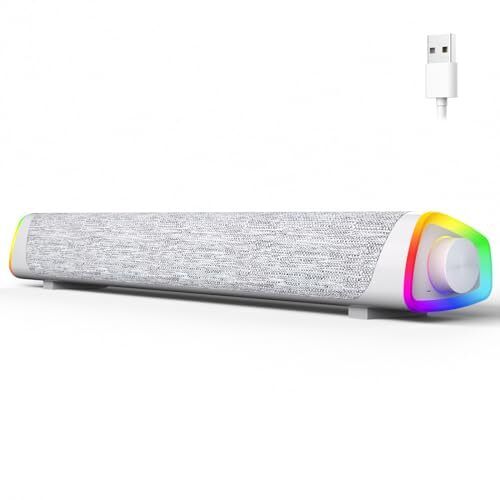SOULION R30 Plus Altoparlanti per computer, Bluetooth V5.3 alimentata (g9b)