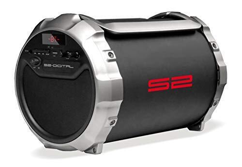 S2-digital S-Tube XL Active subwoofer 21W Nero, Argento (B6Z)