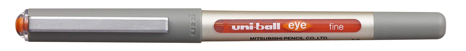 Uni-Ball eye fine UB-157 Rollerball Pens ORANGE ink colour