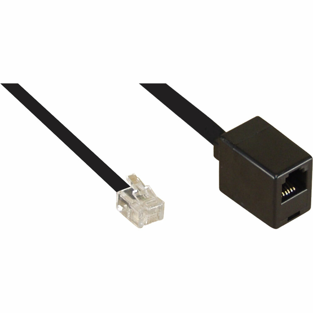 INL Cavo Modulare telefonico, RJ12 6P/6C maschio a RJ12 6P/6C femmina 10 metri