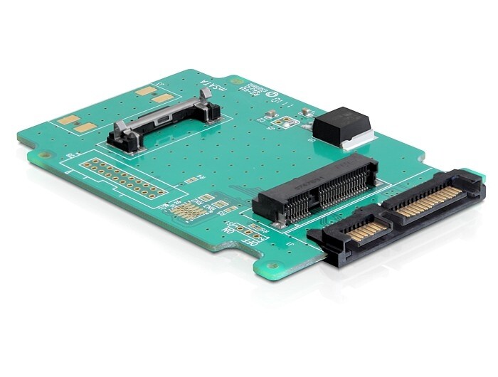 Delock 6188 Converter SATA 22 pin to  mSATA Storage controller 1.8" SATA 3Gb/s