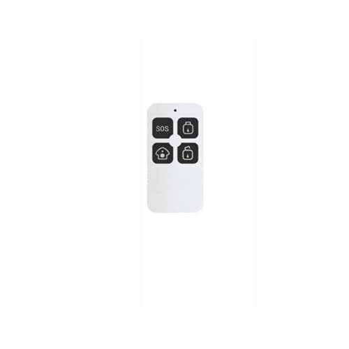 WOOX 701136 Telecomando Smart per Allarme, R7054 Zigbee Bianco (a9L)