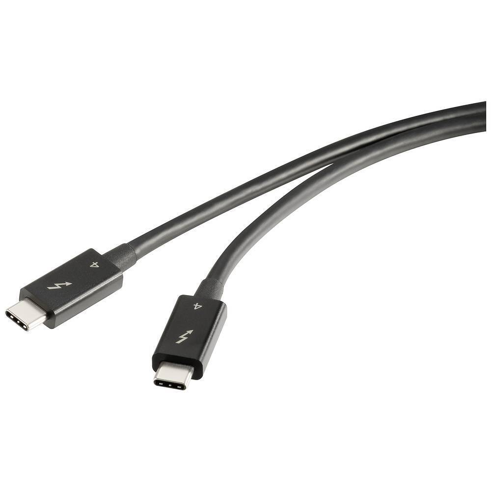 Renkforce Cavo Thunderbolt™ Thunderbolt™ 4 Thunderbolt™ Spina (USB-C®),
