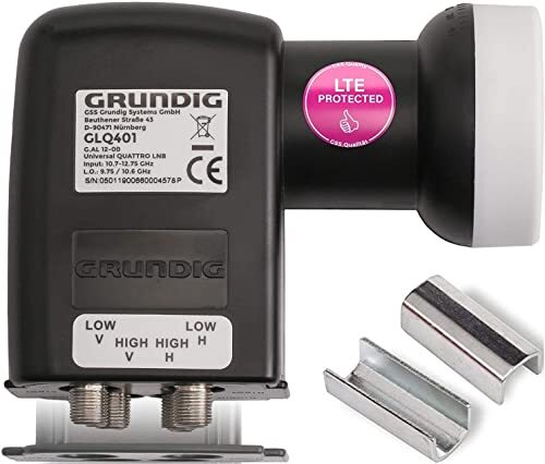GSS Quattro LNB per commutatore, multiswitch, con filtro LTE, satelliti, (e7N)