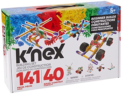 K'nex 15210 Beginner 40 Model Building Set, Educational Toys for Boys and (m2q)