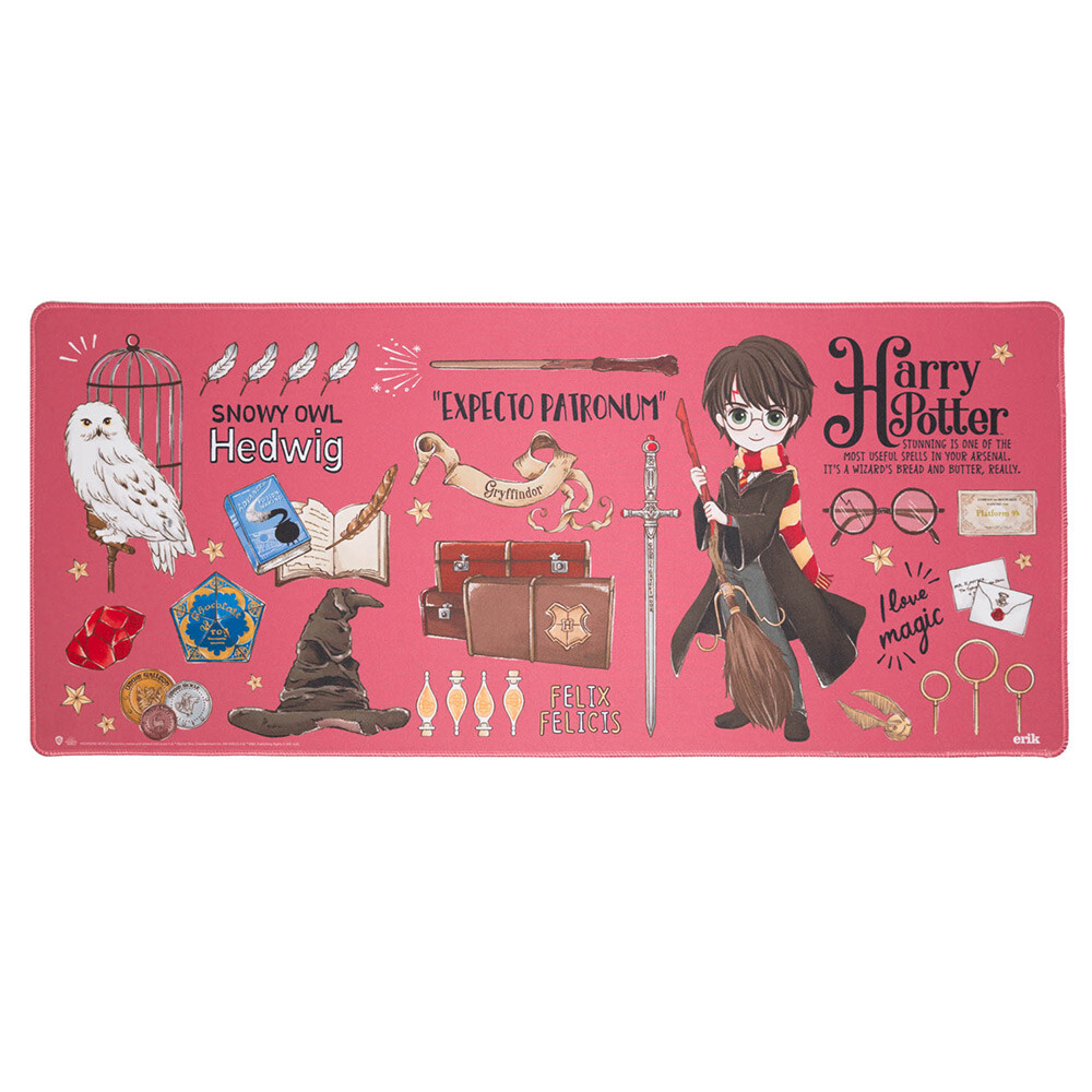 Erik Tappetino Mouse XL Grande Harry Potter Wizarding World Multicolore