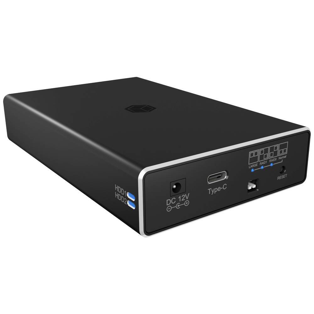 ICY BOX 61028 Contenitore Hard Disk da 2.5 2.5 pollici USB-C® USB 3.2 (Gen 2)