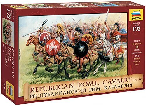 Zvezda 8038 – Age of Battles Table Top, Cavalleria Romana (i9z)