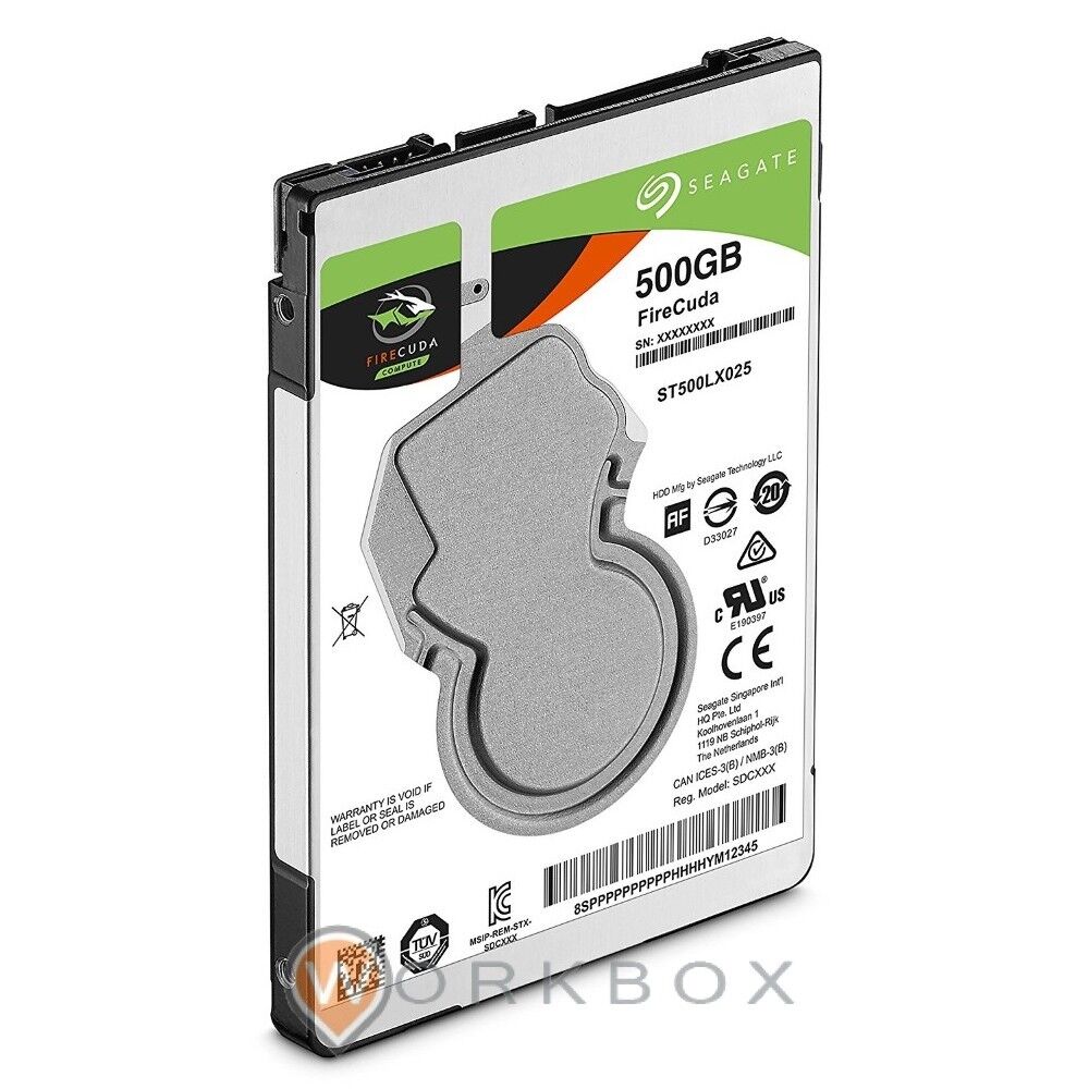 HD INTERNO HDD 2,5 Seagate FireCuda SSHD ST500LX025 500GB Sata 6GB/S