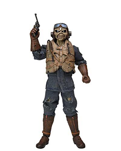NECA Figura Eddie Aces High Iron Maiden 20cm (y9U)