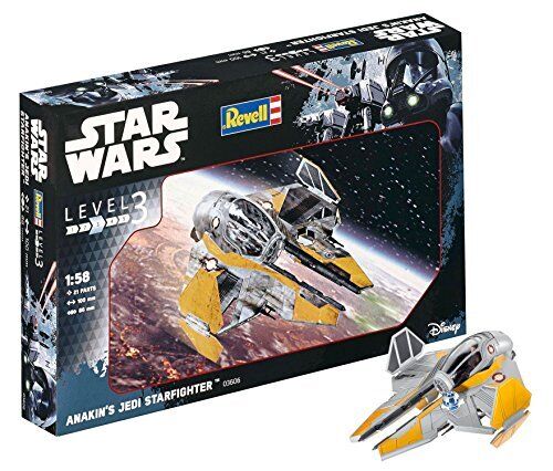 Revell- Anakin's Jedi Starfighter Star Wars Kit di Modelli in plastica, (l7p)