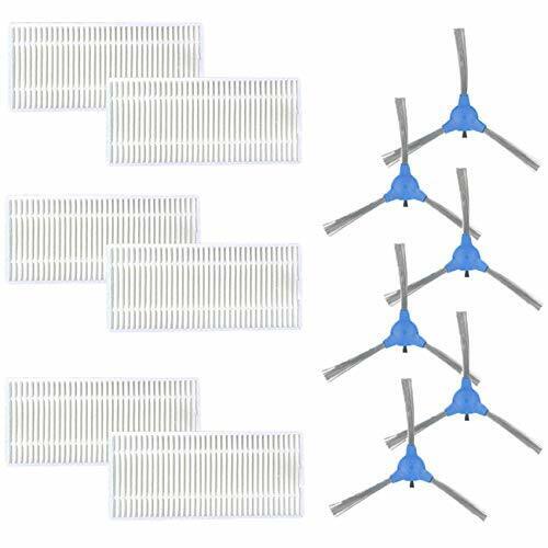 Amoy - Kit di ricambio per aspirapolvere robot Tesvor X500 iAmoy X18-1, (m8z)