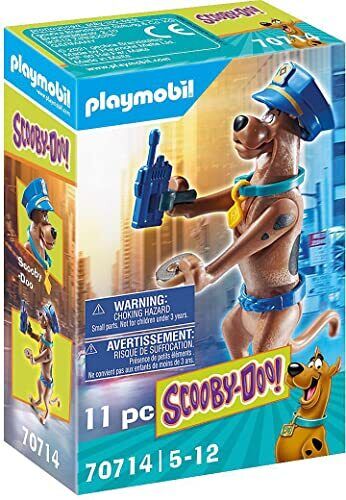 Playmobil Scooby-Doo! 70714 Scooby Poliziotto, dai 5 Anni (l1J)